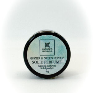 Ginger & Green Pepper solid perfume